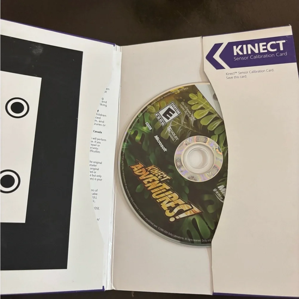 Microsoft Xbox 360 Kinect Adventures Game -